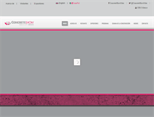 Tablet Screenshot of concreteshowmexico.com